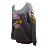 Washington Redskins Women's NFL Team Logo Scooped Neck Long Sleeve Football T-Shirt